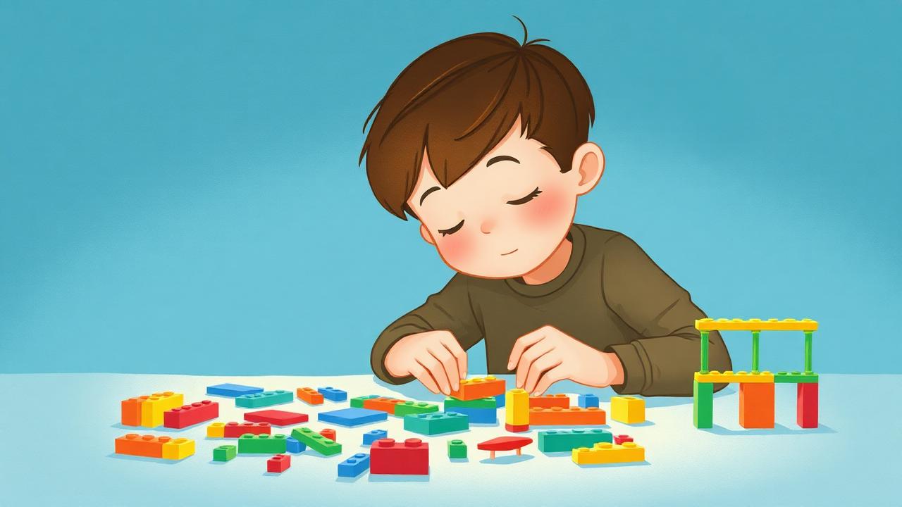 Illustration representing Autism & Imagination for children