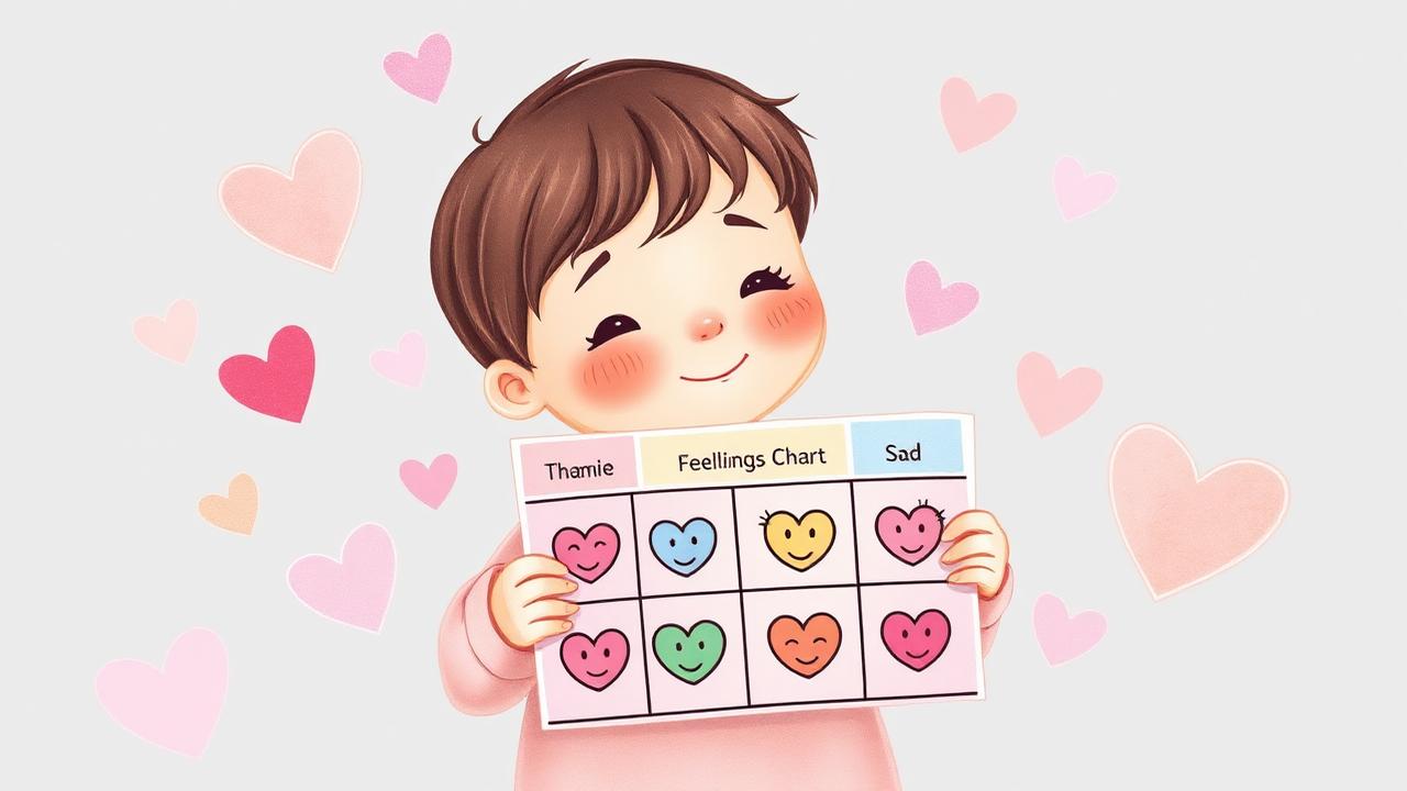 Friendly illustration for Feelings & Expression