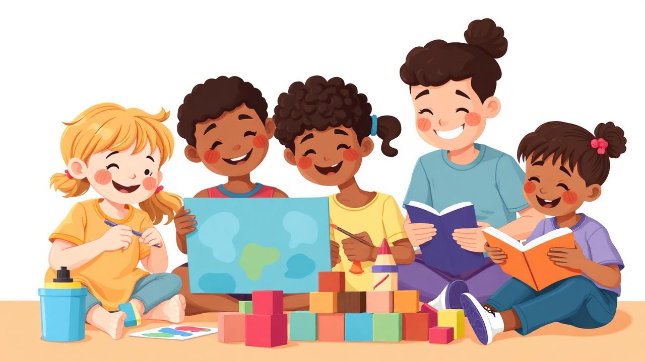 Friendly illustration for Creative Learning Printables